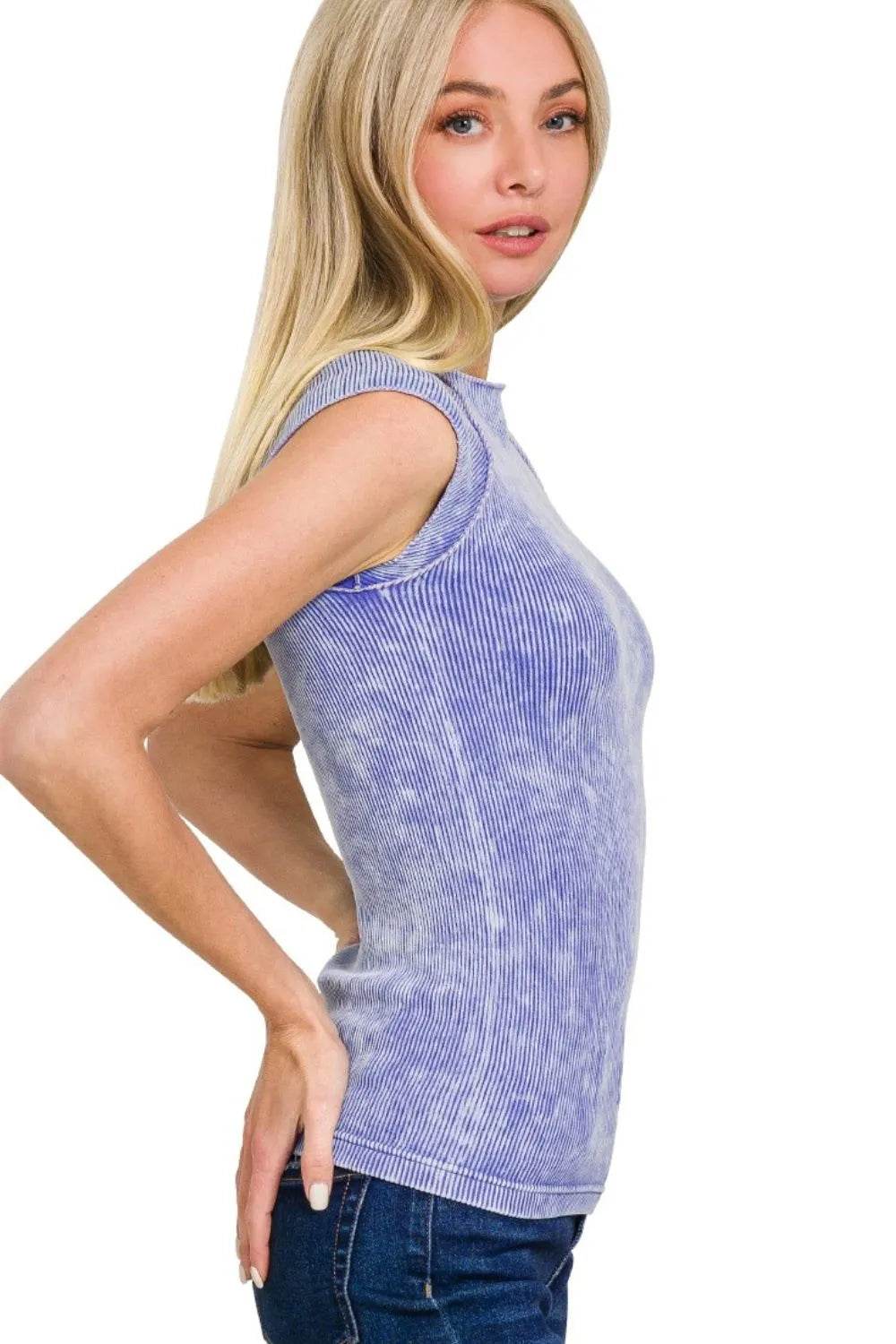 Zenana Stone Washed Ribbed Seamless Top Trendsi 6d6a6471-bf08-4dce-9528-bbcb0ddfe740-Max-Origin