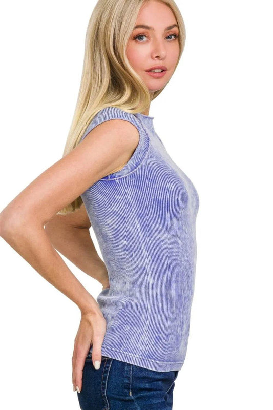 Zenana Stone Washed Ribbed Seamless Top Trendsi 6d6a6471-bf08-4dce-9528-bbcb0ddfe740-Max-Origin