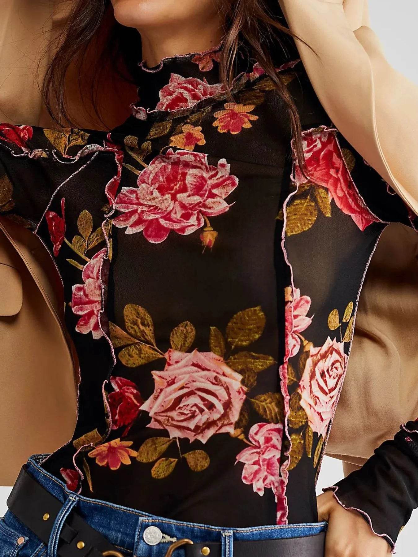 Floral Print Mock Neck Long Sleeve Top Black Trendsi 6dfe538b-bca0-4e7e-a914-35f1aedd30d4-Max-Origin