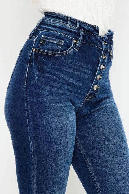 Kancan Button Fly High Rise Flare Jeans Trendsi 6e04b03f13354732ab053683bb3ab377-Max-Origin