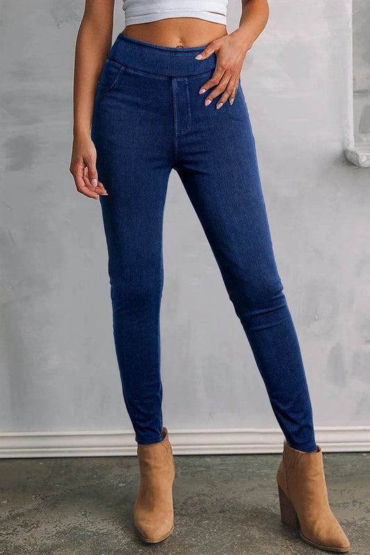 Skinny Jeans with Pockets Medium Trendsi 6e6a9b6d-1758-4066-9e1e-82a8ee888bb6-Max