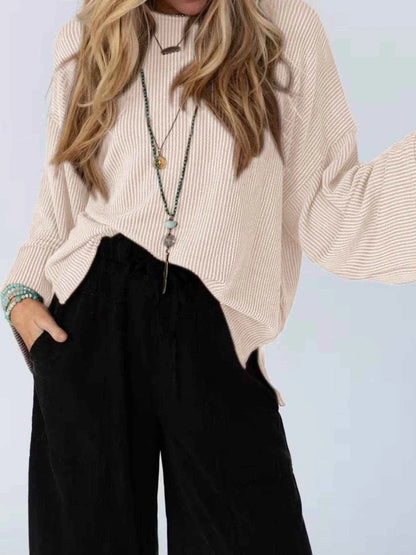 Cutout Back Long Sleeve T-Shirt Trendsi 6e7610379a554405ba3575ff2bb10119-Max-Origin