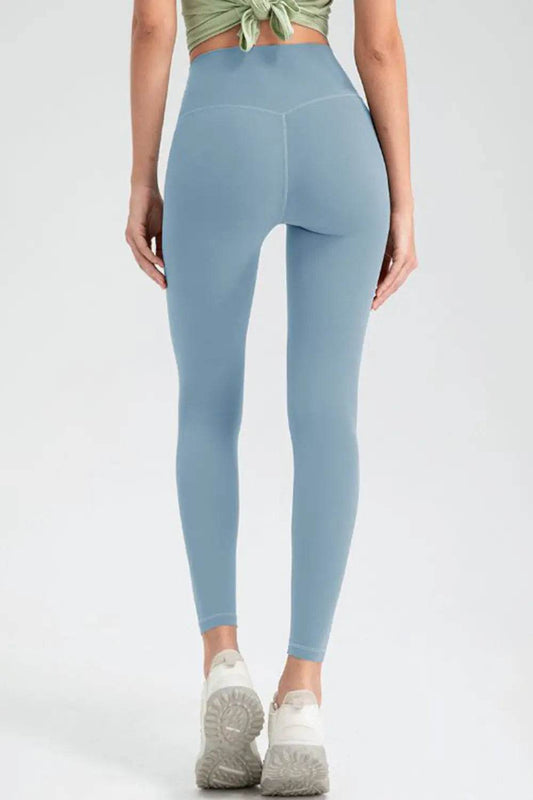 Wide Waistband High Waist Sport Leggings Trendsi 6ef03c9a370c43d497b70a8529769827-Max