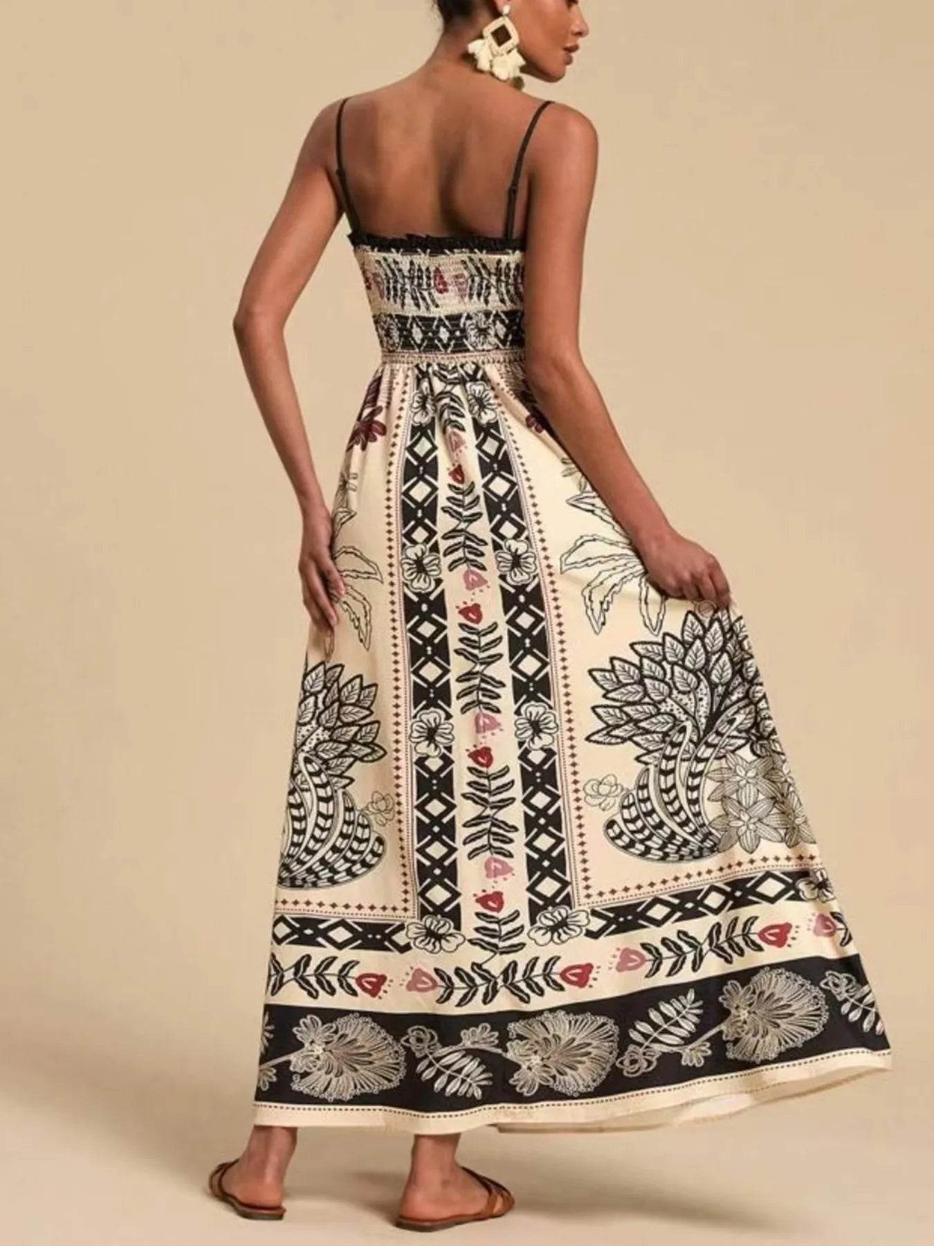 Smocked Printed Spaghetti Strap Maxi Summer Dress Trendsi 6f0a9caf9efe43dba3ccb805acfe2d39-Max-Origin