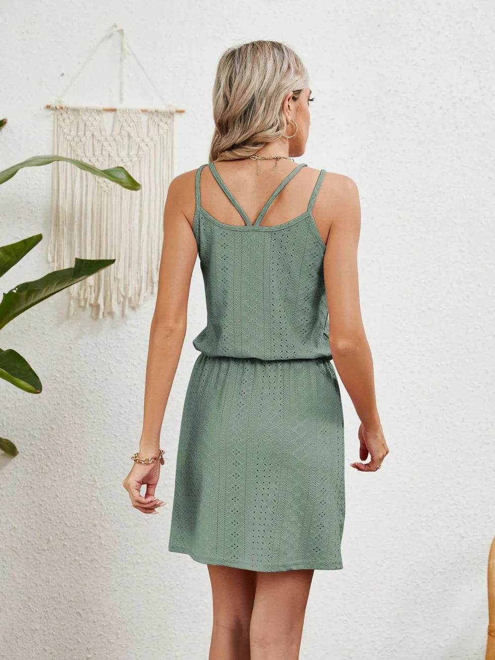 Eyelet Scoop Neck Sleeveless Dress Trendsi 6f3387a9-5754-453a-a95e-3413823cf9b9-Max