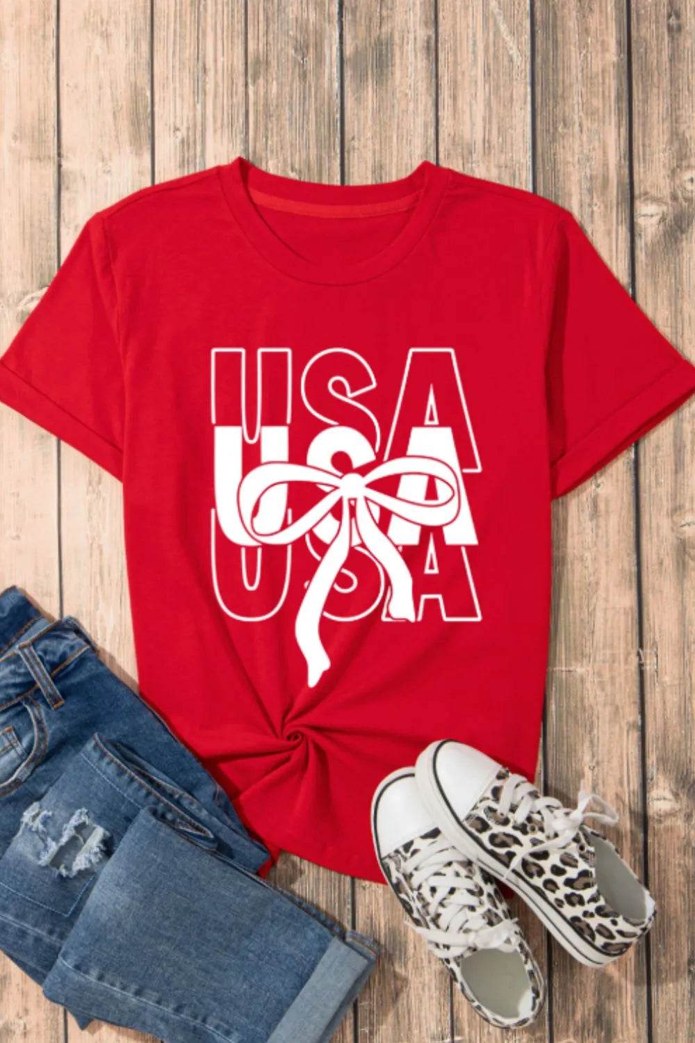 Patriotic USA Bow Graphic T-Shirt Trendsi 6fae9150-203b-468b-9bfa-fc411d0db691-Max-Origin