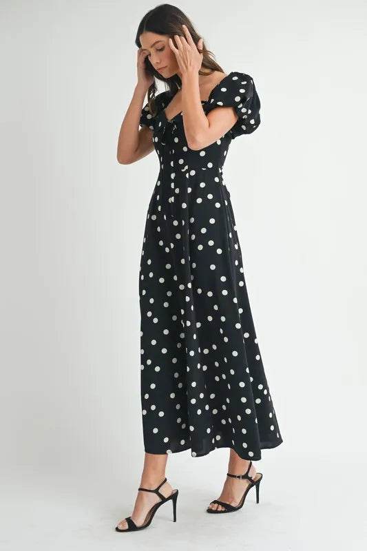 MABLE Polka Dot Puff Sleeve Midi Dress Trendsi 6fb9d6027f5e488eb833b34393f17ae9-Max-Origin