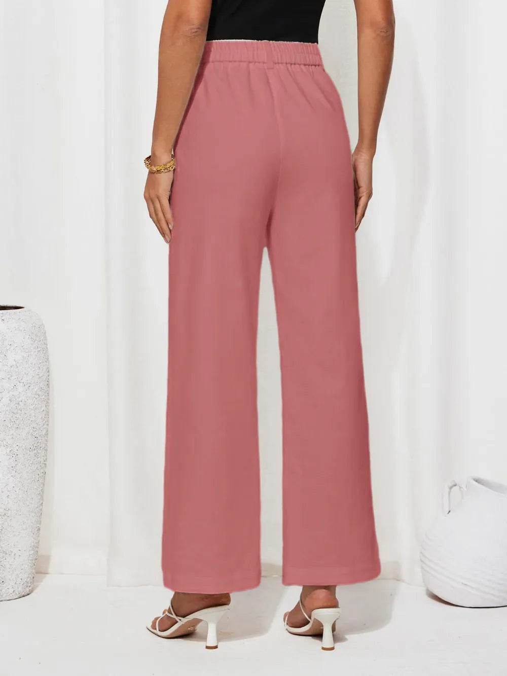 High Waist Wide Leg Pants Trendsi 6fbaed68-7b93-4494-b442-8160daa3857c-Max