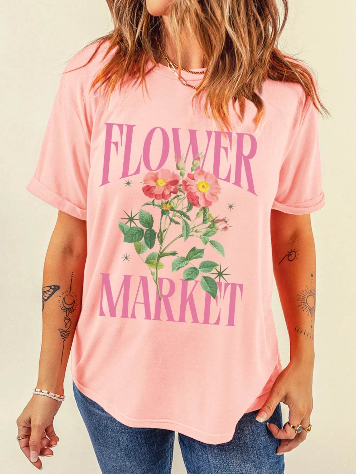 FLOWER MARKET Graphic Crewneck T Shirt Trendsi 6fcd042252e14df2b340688793bfaeb7-Max-Origin
