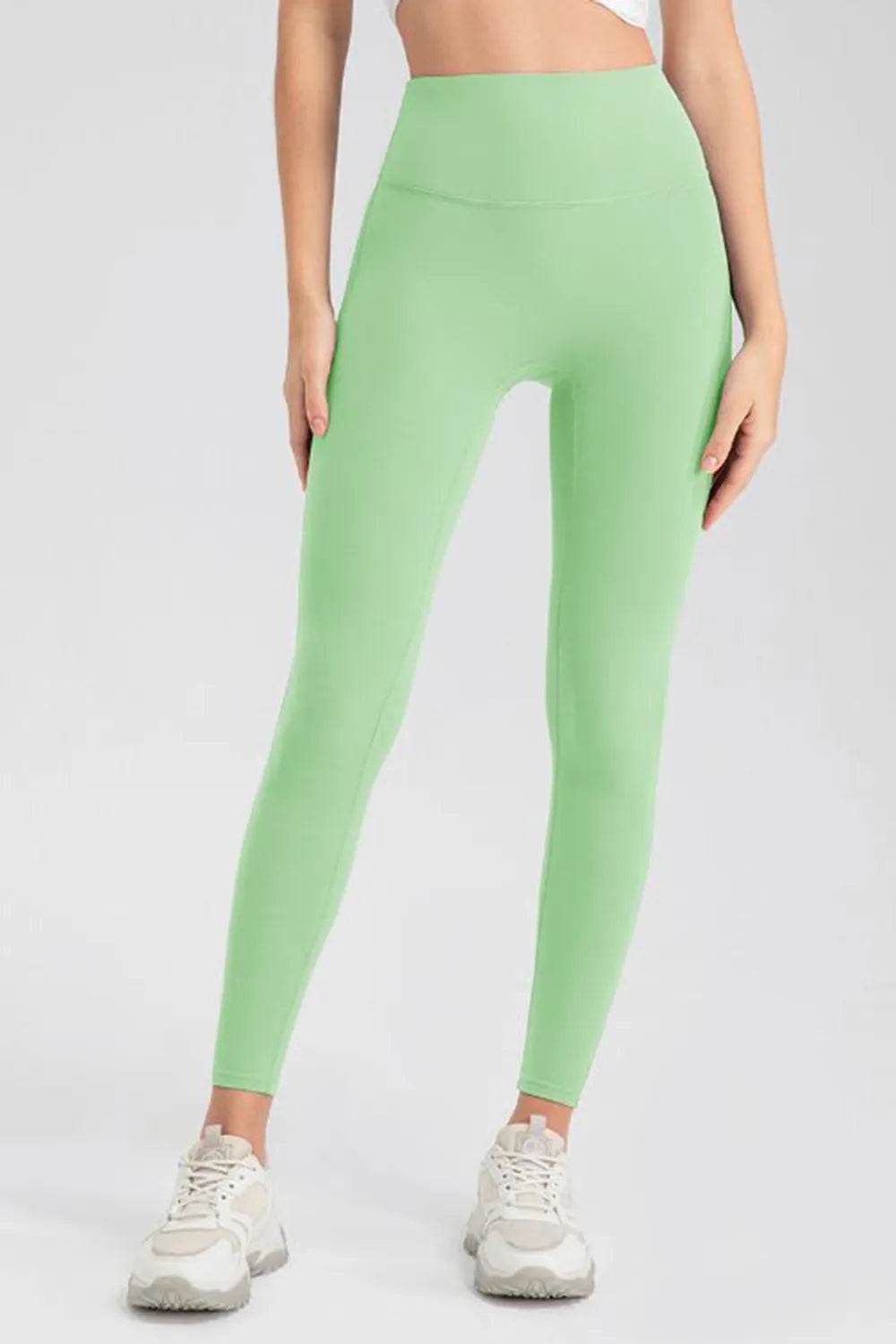 High Waist Skinny Active Pants Neon Green Trendsi 6fcd4b86-dffe-4d37-b794-ff1e4883bede-Max