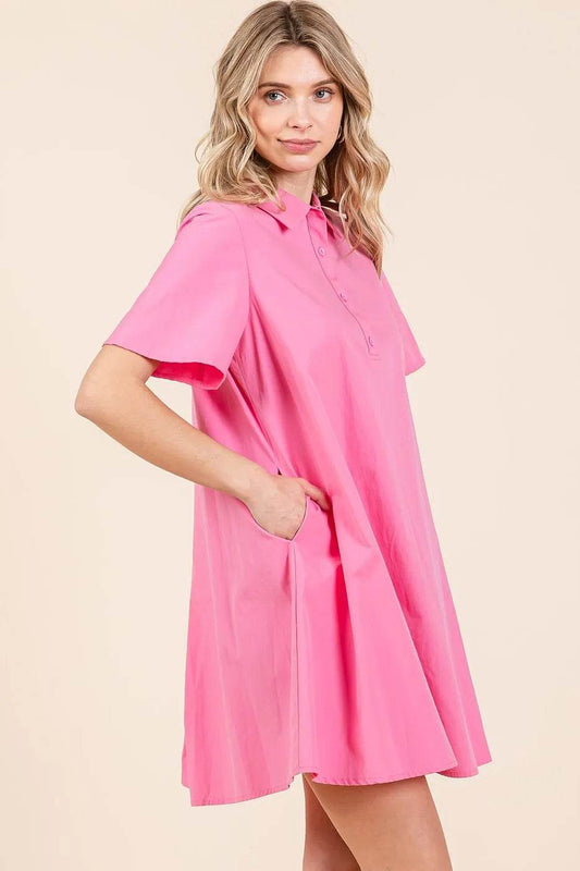 Mittoshop Poplin Collar Pleated Back Mini Dress Trendsi 6ff7d793b44a42c09413cd0a65c35ba6-Max-Origin