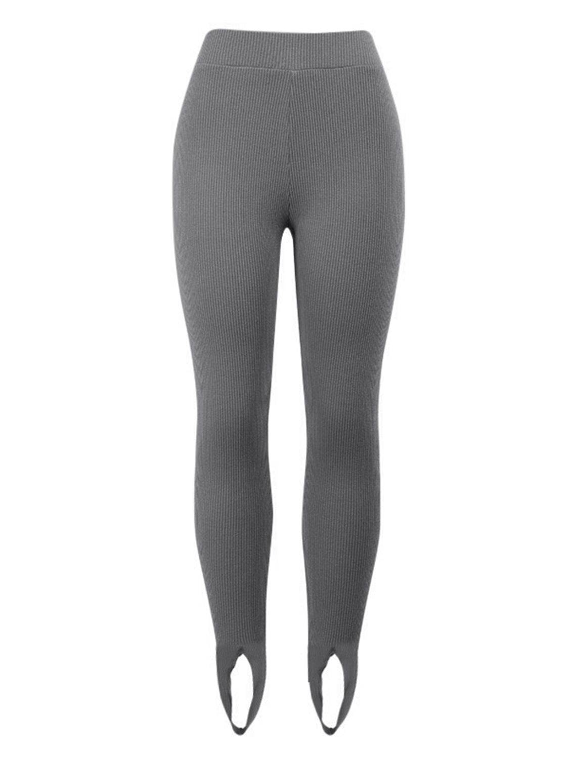 Ribbed Mid Waist Leggings Trendsi 7025326688c94317a1118dd55d913ed3-Max