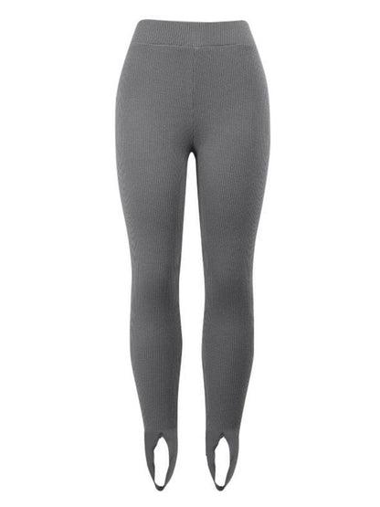 Ribbed Mid Waist Leggings Trendsi 7025326688c94317a1118dd55d913ed3-Max