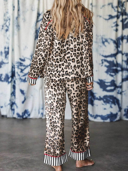 Leopard and Striped Trim Shirt and Pants Set Trendsi 7059eb7c-c510-4d3a-9418-161ecdcb9f08-Max-Origin