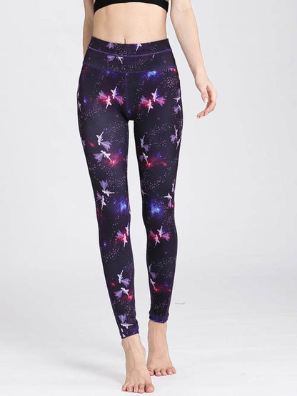 Printed Active High Waist Leggings Violet Trendsi 70b863ac-2c53-40b4-b071-fa15557d14d8-Max