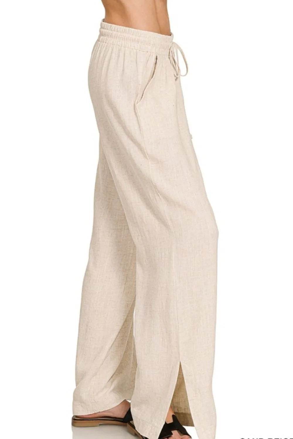 Zenana Linen Drawstring Pants Trendsi 713cc637-0466-49a4-b7db-d5a91659e8dd-Max-Origin