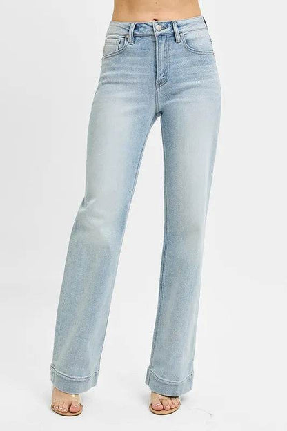 RISEN Full Size Run High Rise Straight Jeans Trendsi 71ba7fe004af44e58dfb690786f6e8b1-Max-Origin