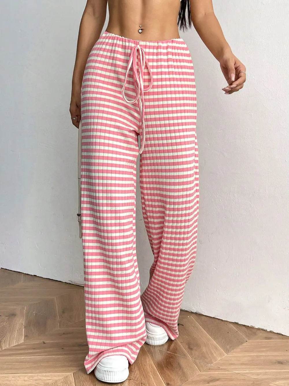 Tied Striped Wide Leg Pants Trendsi 71c3ca39-195f-472f-a7f1-20d8ae1a8cb4-Max