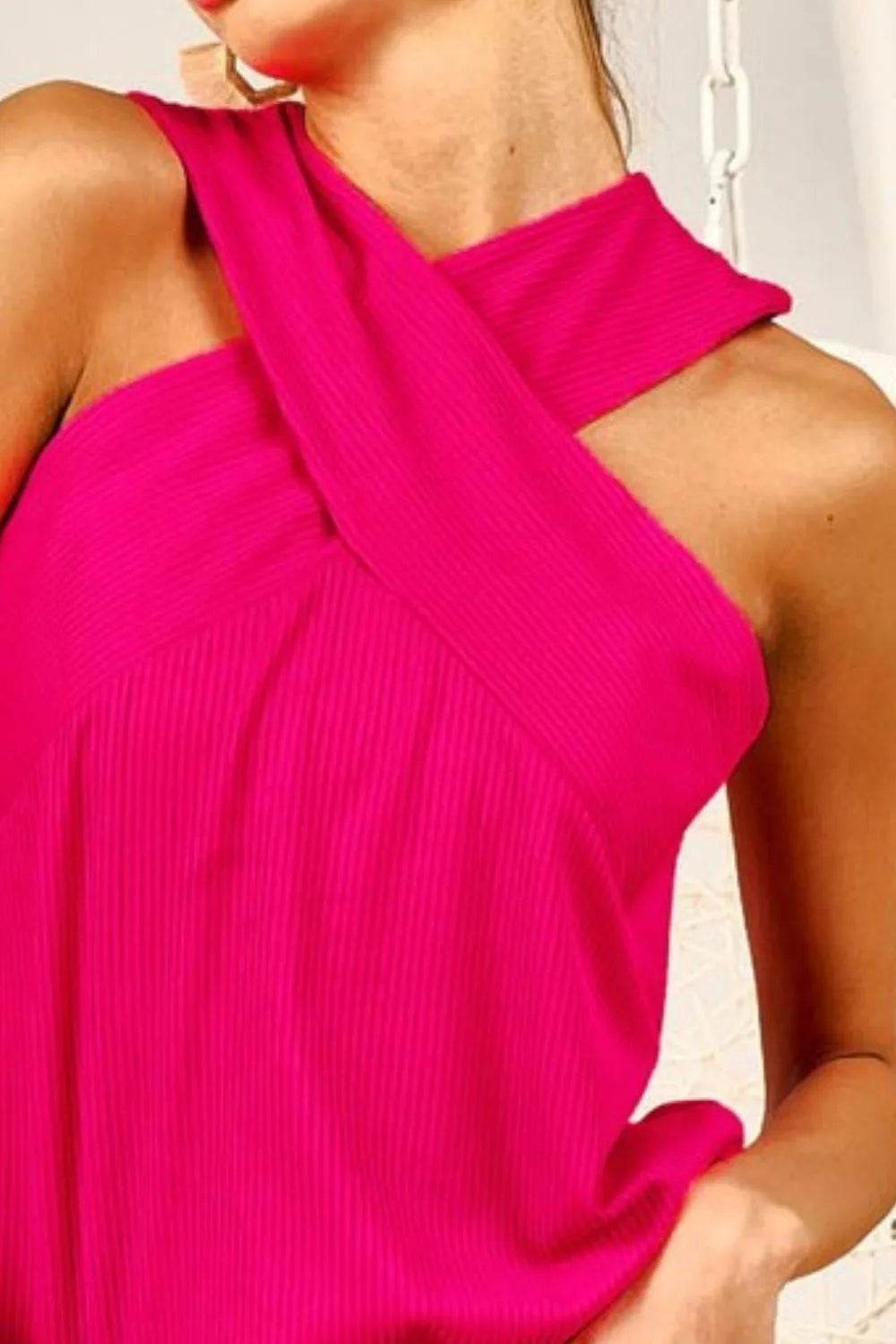 BiBi Rib Knit Cross Neck Banded Top Trendsi 71d31642-204b-40df-ae89-20be090641c3-Max-Origin