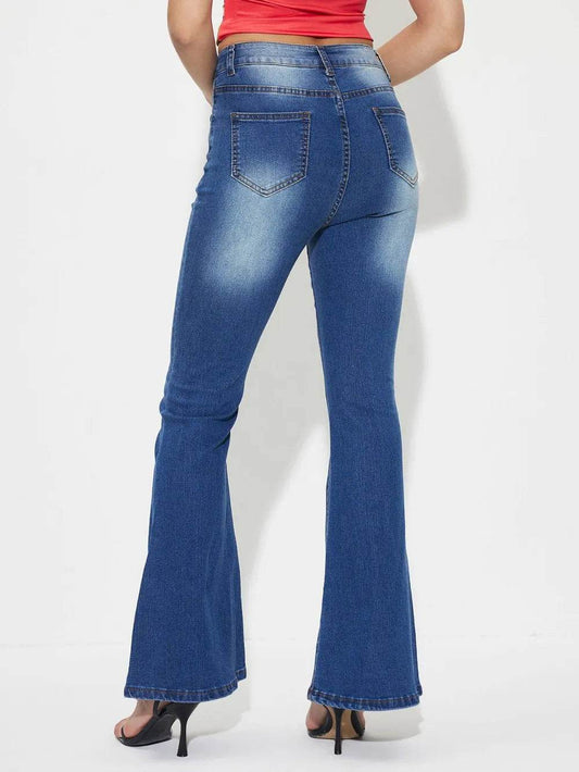Mid-Rise Waist Bootcut Jeans Trendsi 7310ba0b-15e2-4684-95ab-3ef2bc5f26d1-Max