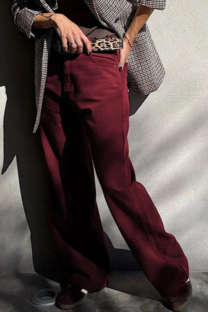 Wide Leg High Waist Fashion Jeans Burgundy Trendsi 7324212a-9f47-4035-8388-ca65690eaab9-Max-Origin