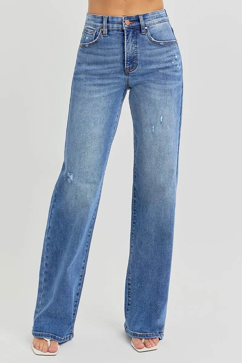 RISEN Full Size Tummy Control Elastic Band High Rise Wide Jeans Plus Size Trendsi 738fa6a7d41a4a83ad8ff371b88835ca-Max-Origin