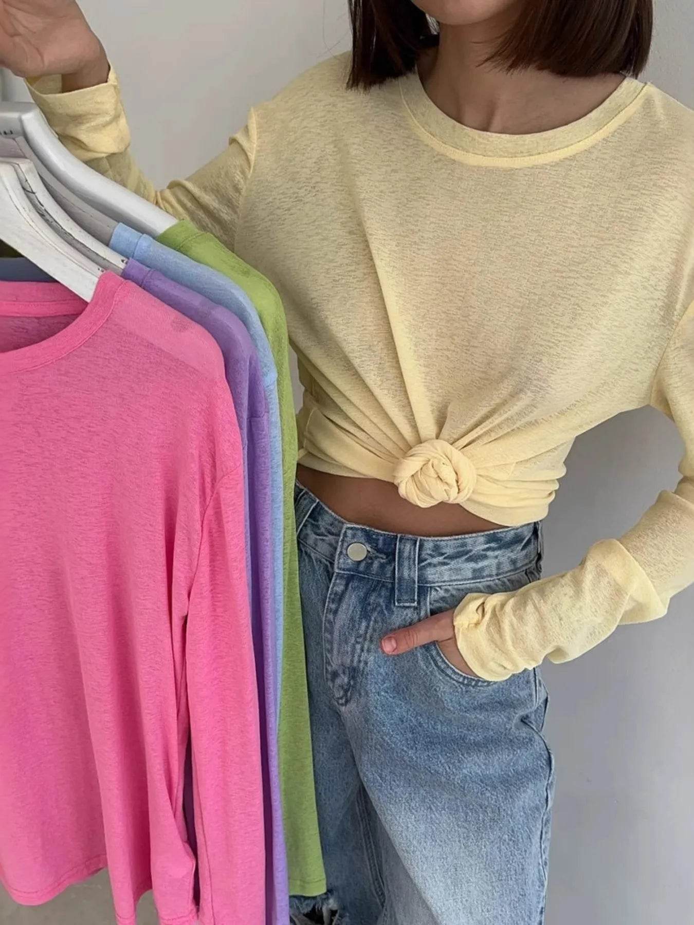 Knotted Long Sleeve T-Shirt Trendsi 739c9dd45ace40659c9fb443742d8e04-Max-Origin