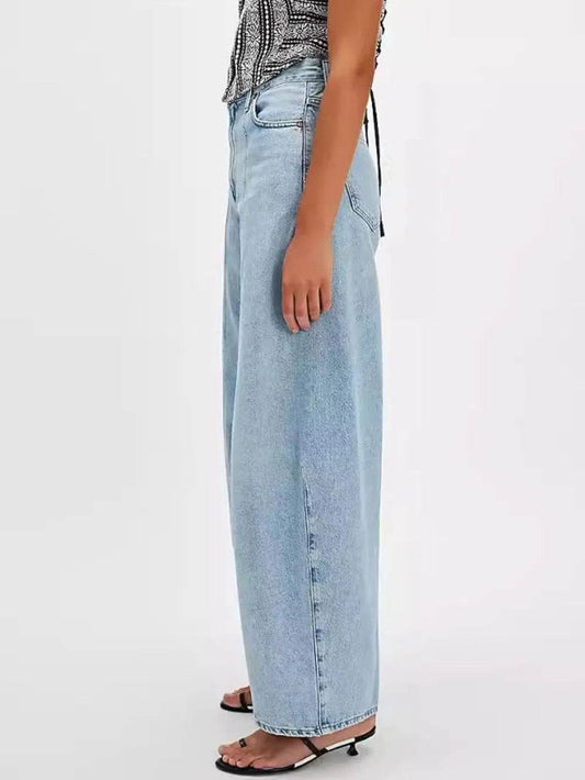Wide Leg Jeans with Pockets Trendsi 73c2e8a2-3660-4449-92ad-e27105abab23-Max