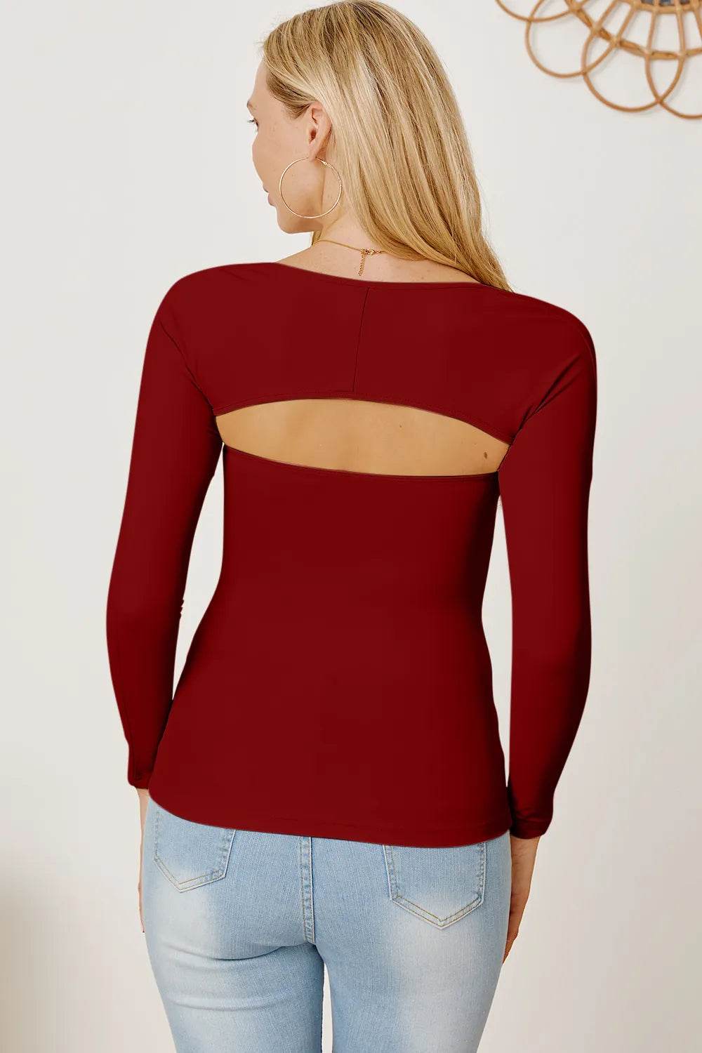 Cutout Raglan Sleeve Bolero and Tube Top Trendsi 73c929f6-f268-4886-817f-4ece7e38622d-Max
