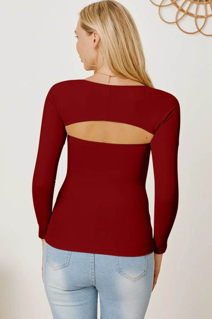 Cutout Raglan Sleeve Bolero and Tube Top Trendsi 73c929f6-f268-4886-817f-4ece7e38622d-Max