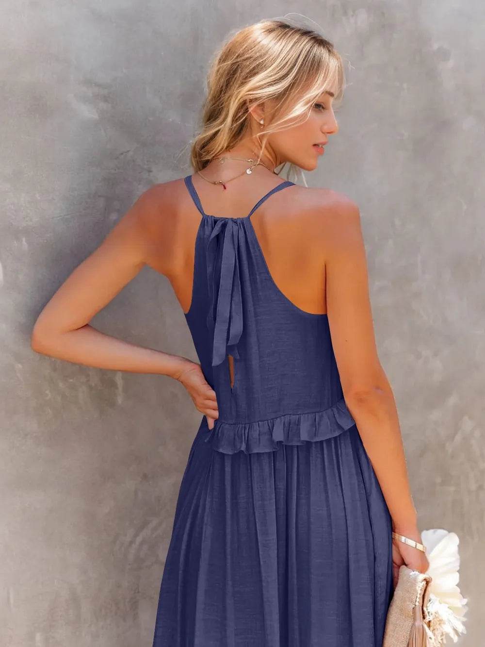Ruffled Sleeveless Tiered Maxi Dress with Pockets Trendsi 73ede384-8ee0-4e77-94d0-34c5c56e00d9-Max