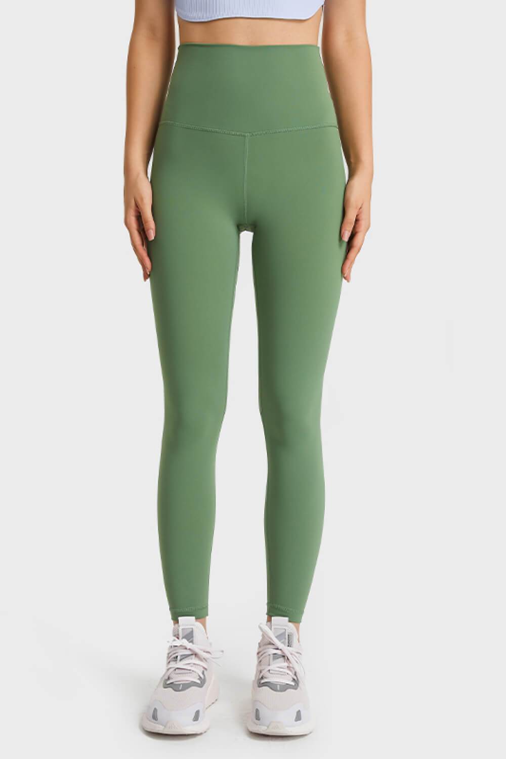 Millennia Ultra Soft High Waist Leggings Trendsi 7420b8f53fbc4a0793e3039d0f4611c8-Max