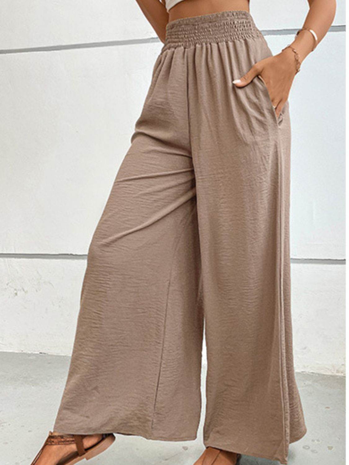 Perfee Wide Waistband Relax Fit Long Pants Trendsi 748ef5df81174fcabfe166c6f3d4f344-Max