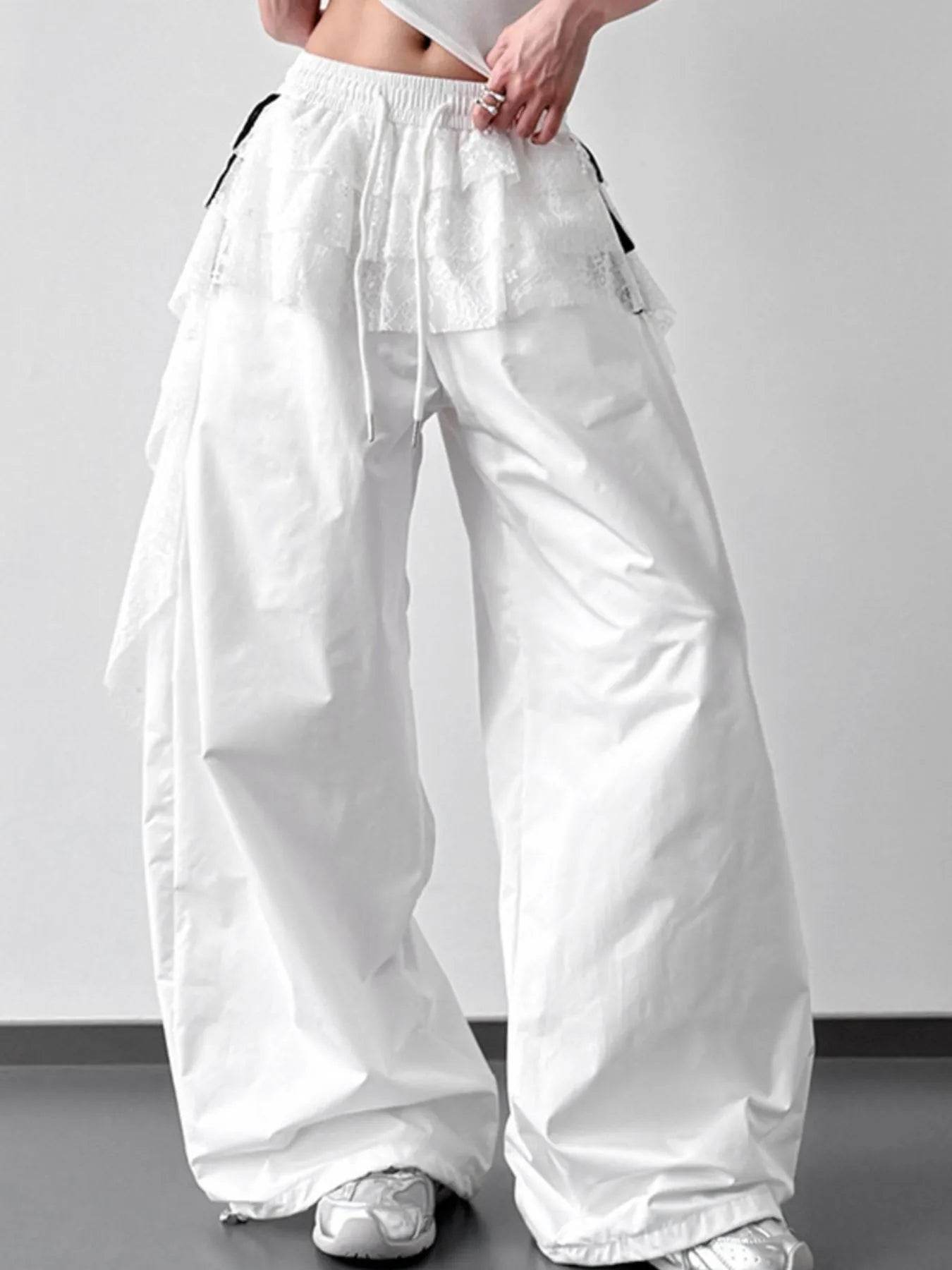 Oversized Wide Leg Pants with Drawstring Waist White Trendsi 751f4e95-c94a-4ae6-931a-fbc60e19ec9f-Max-Origin