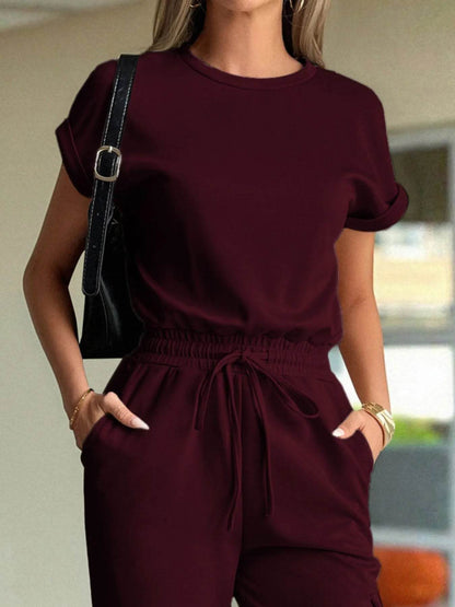 Round Neck Short Sleeve Top and Pants Set Trendsi 755fedd6-5471-4ada-a75b-3da6f28665d3-Max-Origin