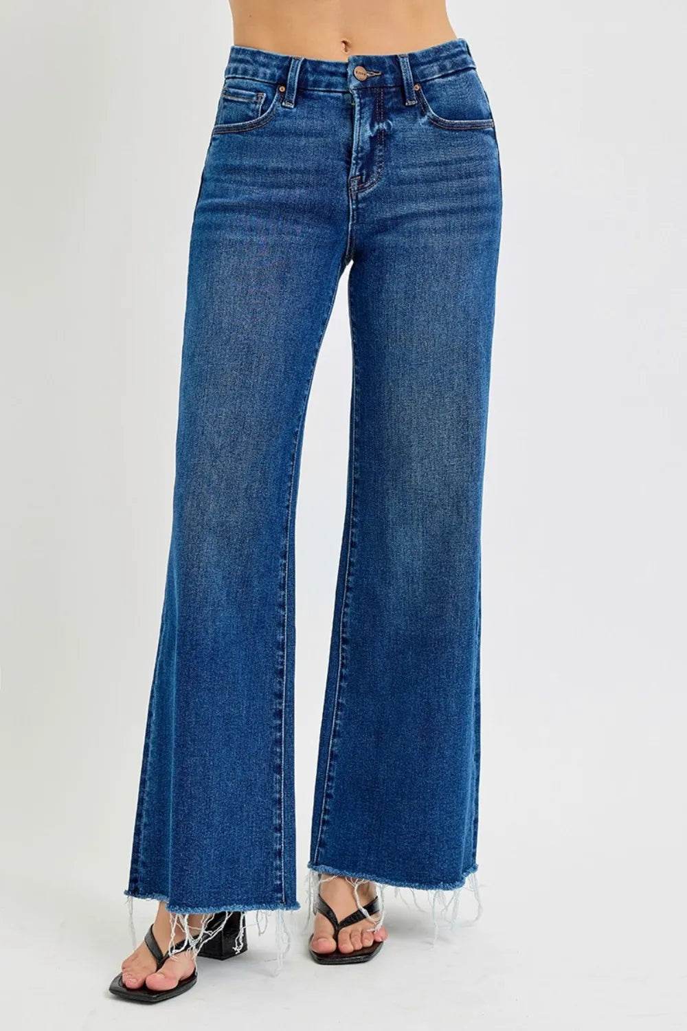 RISEN Tummy Control High Rise Wide Leg Jeans Trendsi 7569babe-7b0c-4d83-a88a-ffa530aeb74b-Max