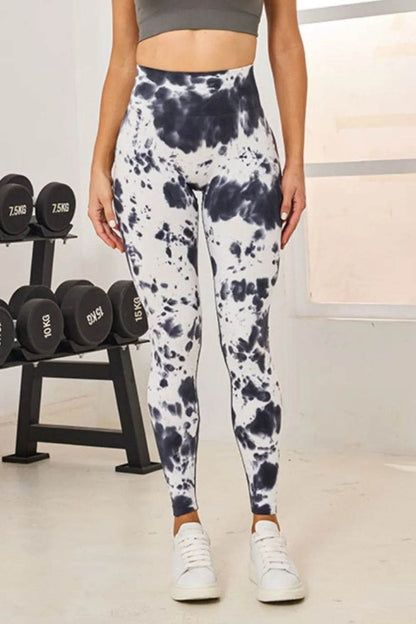 Tie-Dye High Waist Active Leggings White Trendsi 760e4d05-0657-4b3f-b50e-78352cdfcd50-Max