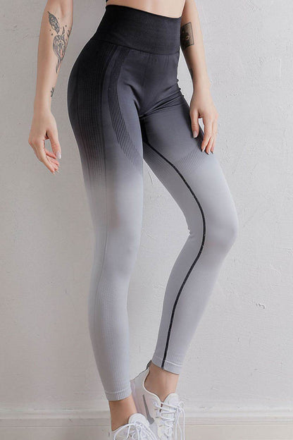 Gradient High Waist Sports Leggings Black White Trendsi 7661e27cd799494097a0d56a2ac54b8b-Max