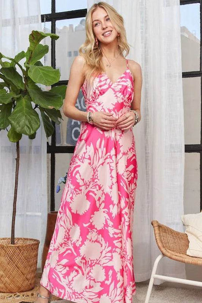 ADORA Print Spaghetti Strap Maxi Dress Trendsi 7684ea2084f0445ba40598c063ec2e0b-Max-Origin