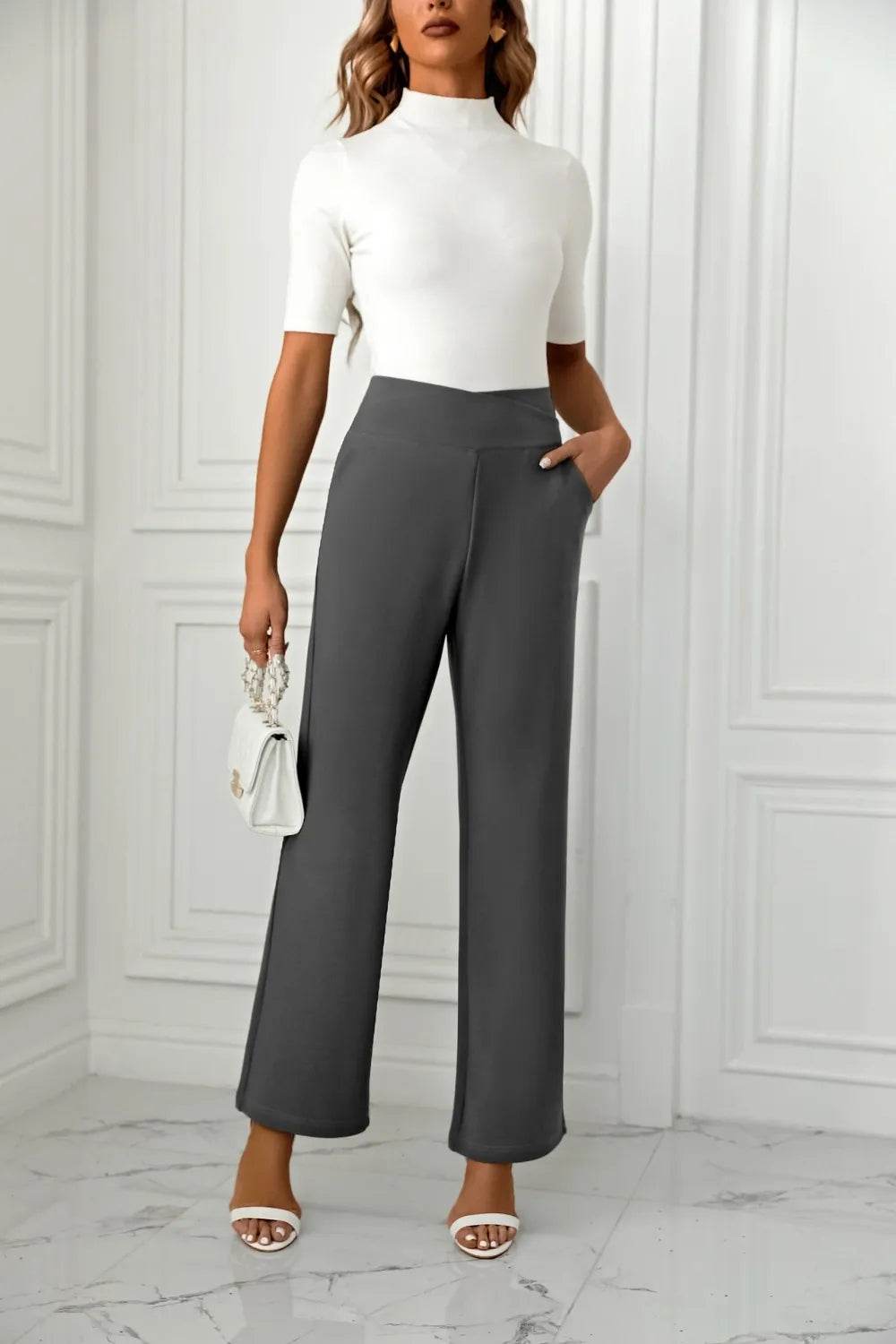 High Waist Straight Leg Pants Trendsi 771b1b14-868b-4d01-8486-7d9496cb6fc9-Max