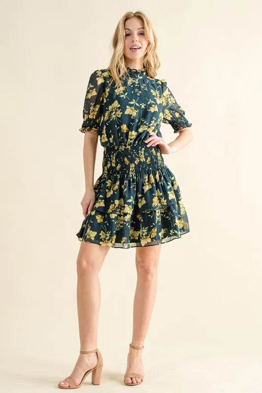 And The Why Floral Print Smocked Waist Mini Dress Trendsi 773b50dcf3ce42ebbc9da231ad0b5638-Max-Origin