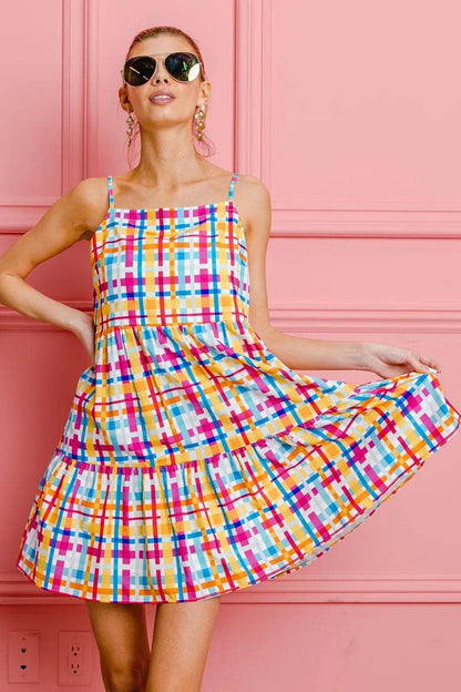 BiBi Multi Colors Plaid Sleeveless Sun Dress Trendsi 7779bc22b9d94c11aff634699d3e6924-Max-Origin