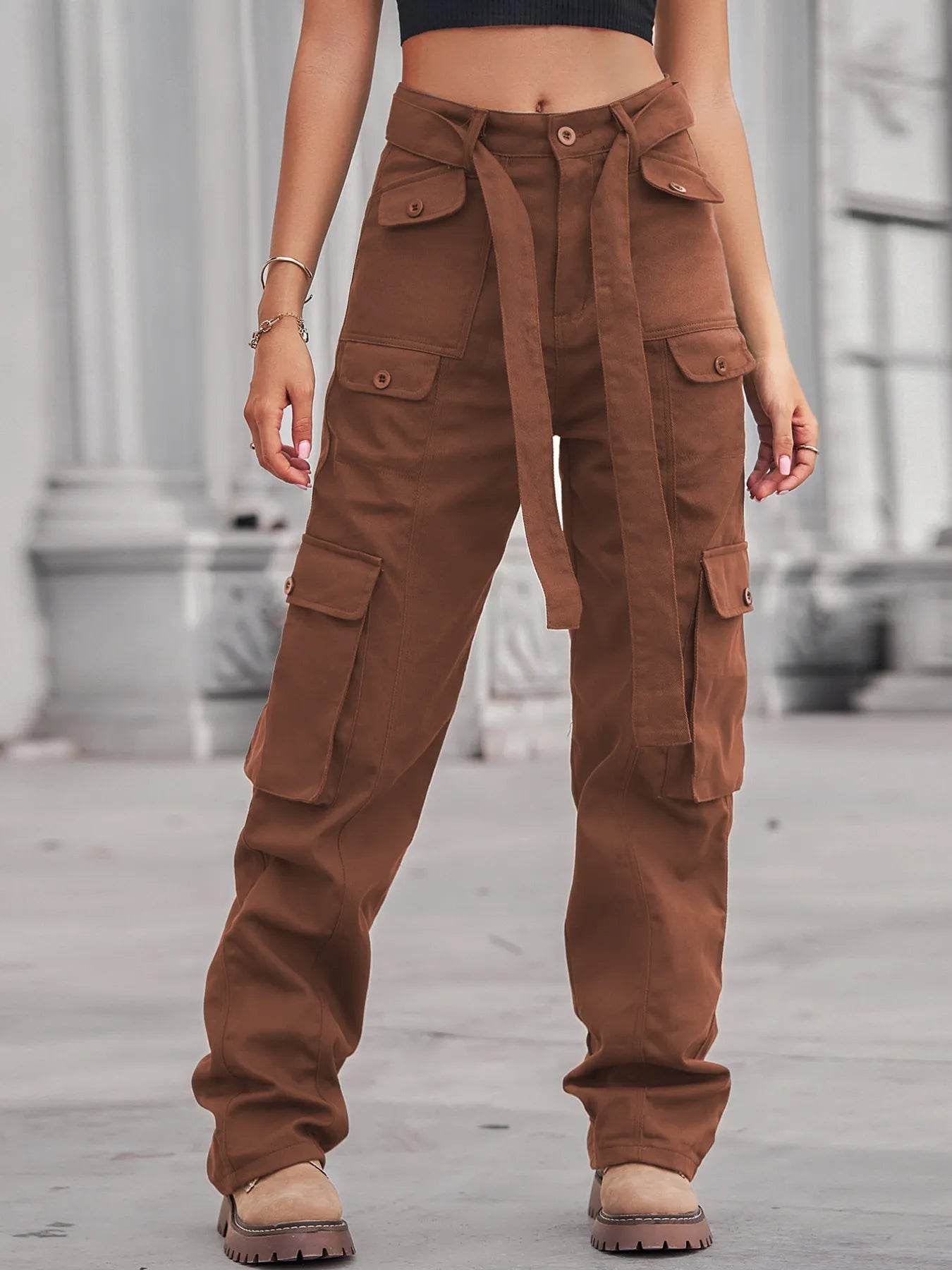 High-Waisted Multi-Pocket Cargo Jeans Trendsi 77aff7a043b04839ace2451b94a20c3f-Max-Origin