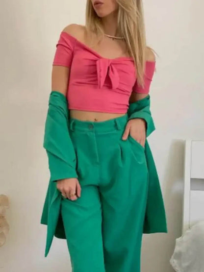 Off-Shoulder Bow-Tie Crop Top Trendsi 78287d4b0a2649bf82ad1c38653138de-Max-Origin