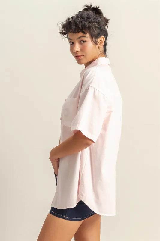 HYFVE Short Sleeve Button Down Oversized Shirt Trendsi 7889c8ce0360403f92ad9c93bf52d156-Max-Origin