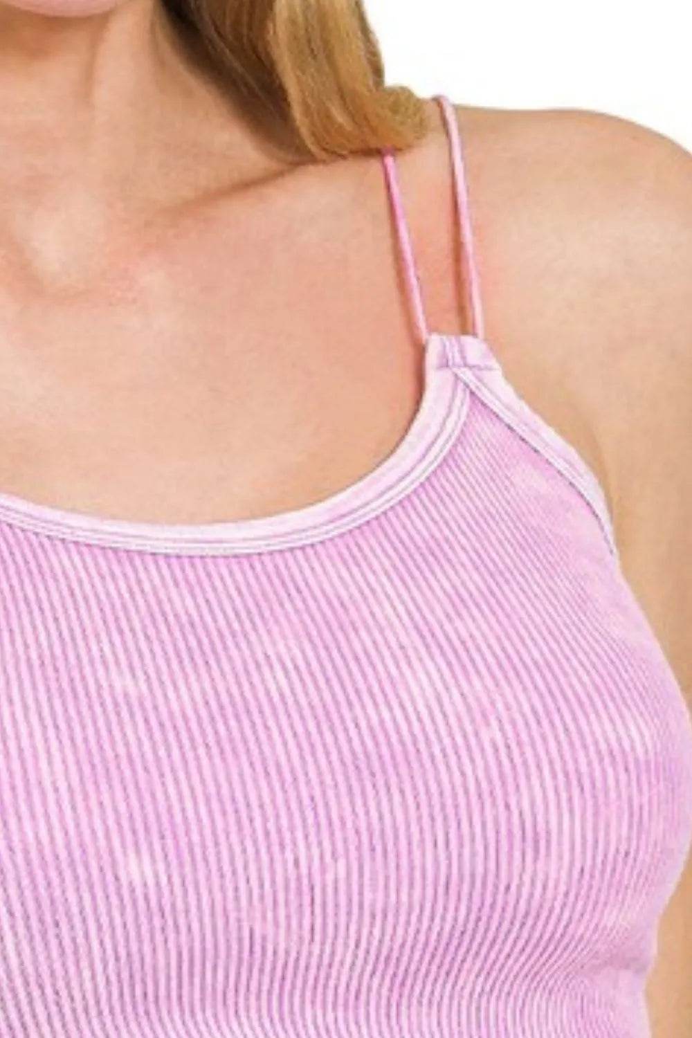 Zenana Washed Ribbed Seamless Double Strap Brami Trendsi 788a611b-91d7-4b27-868d-58293f90b034-Max-Origin
