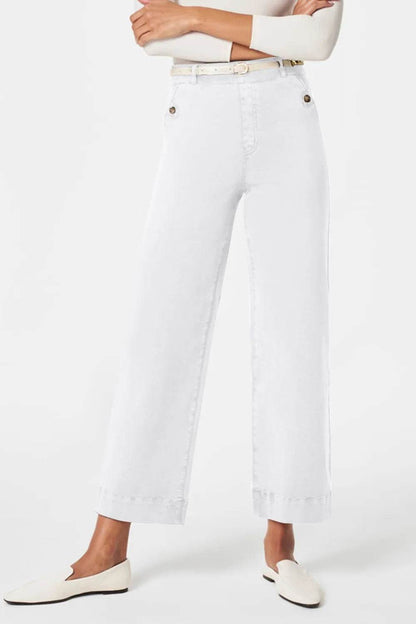 High Waist Jeans with Pockets White Trendsi 78a90f20-cf40-4e98-99eb-f9a113a0dacf-Max