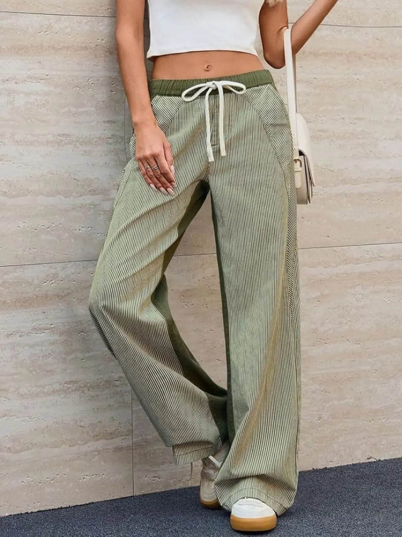 Striped Wide Leg Jeans Trendsi 78e502a9-6e46-4908-b01f-1c18266fd1fc-Max-Origin