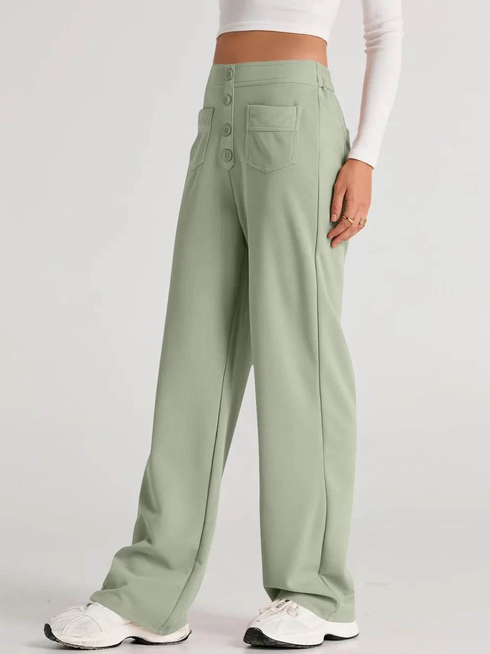 High Waist Wide Leg Pants Trendsi 7971e37a-fecd-4998-b1bd-96e820993651-Max