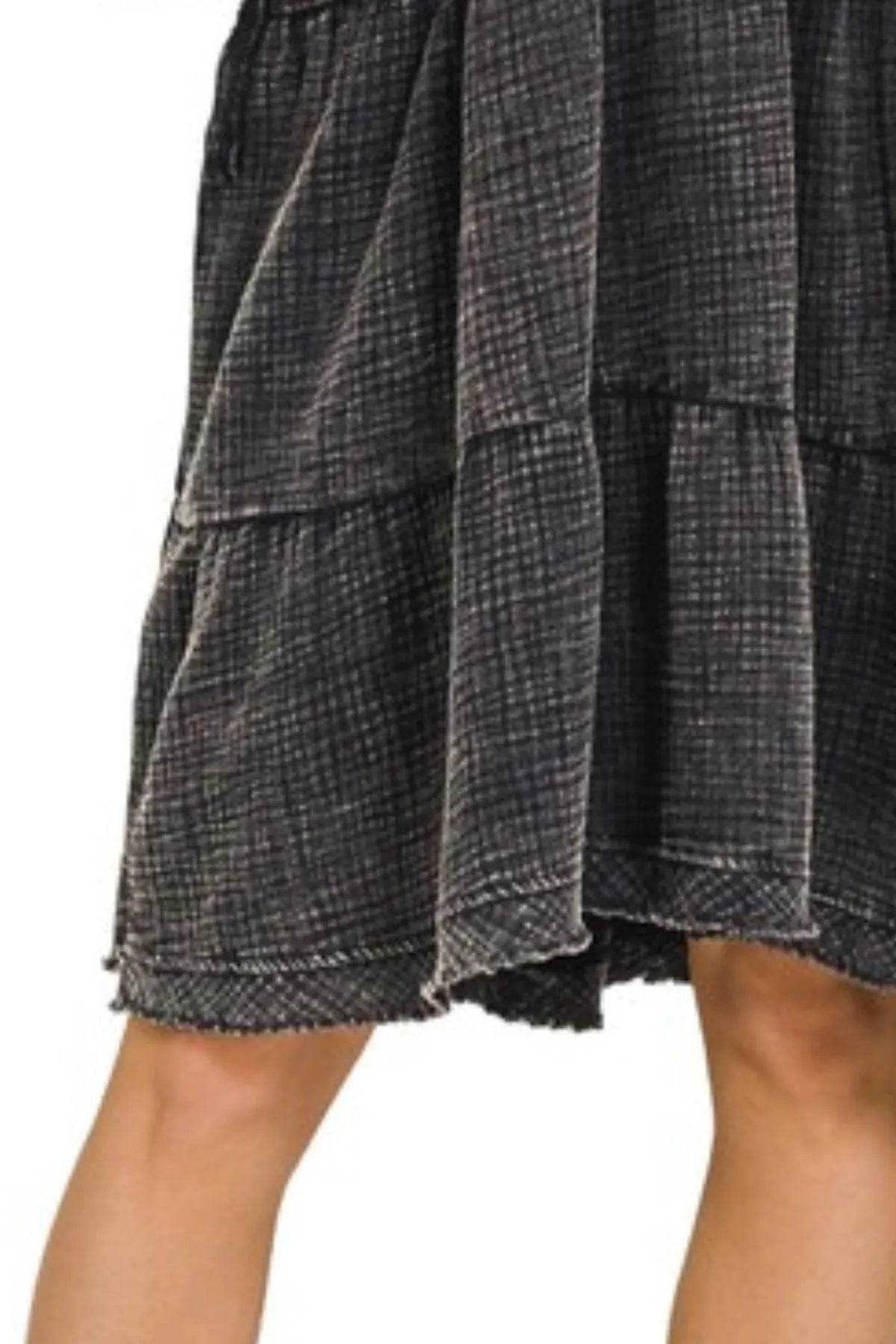 Zenana Washed Double Gauze Raw Edge V-neck Dress Trendsi 79732ce4-7c46-4d40-885a-a4ee0fa8564f-Max-Origin